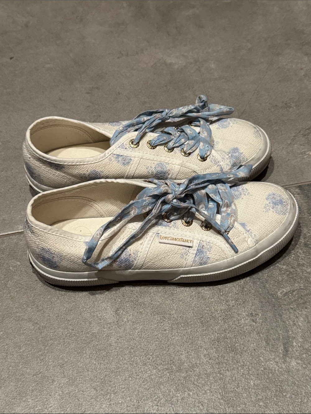 Limited Edition Superga x Loveshackfancy Sneakers size 6.5w